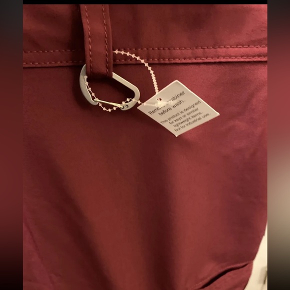 New Cherokee Infinity Burgundy Wine  3XL Men scrub pants bottoms CK200AS short - Picture 3 of 12